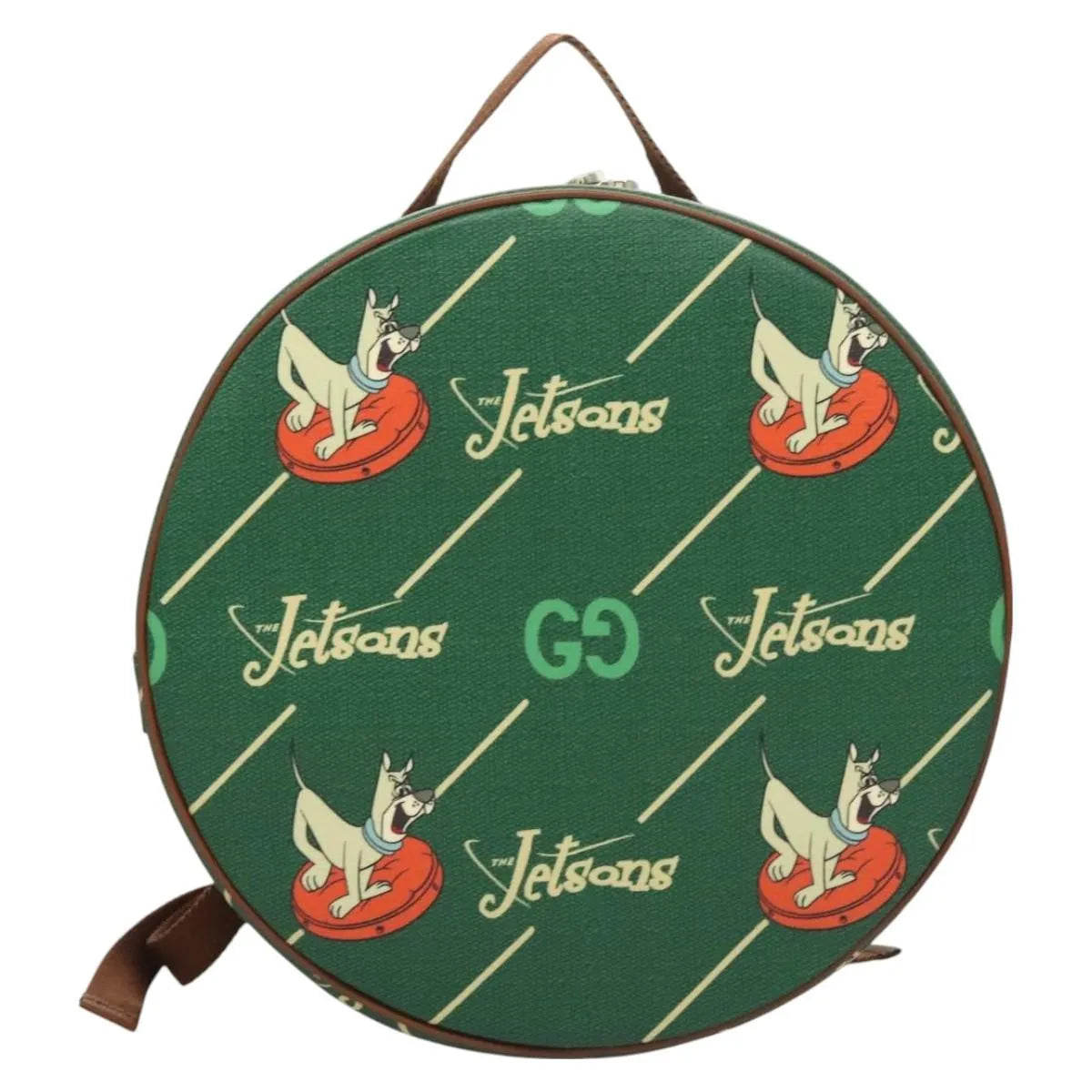 Gucci The Jetsons Web Sherry Line Roun Jetsons Web Sherry Line PVC, Green, PVC, Backpack