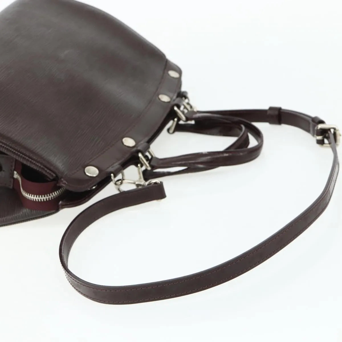 Louis Vuitton Brea Electric Epi Leather, Purple, Leather, Handbag