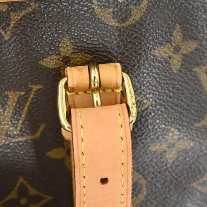 Louis Vuitton Petit Bucket Monogram Canvas, Brown, Canvas, Tote Bag