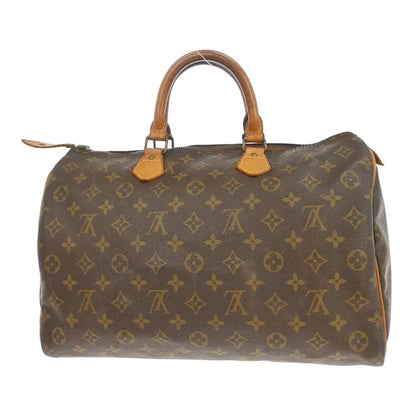 Louis Vuitton Speedy Monogram Canvas, Brown, Canvas, Handbag