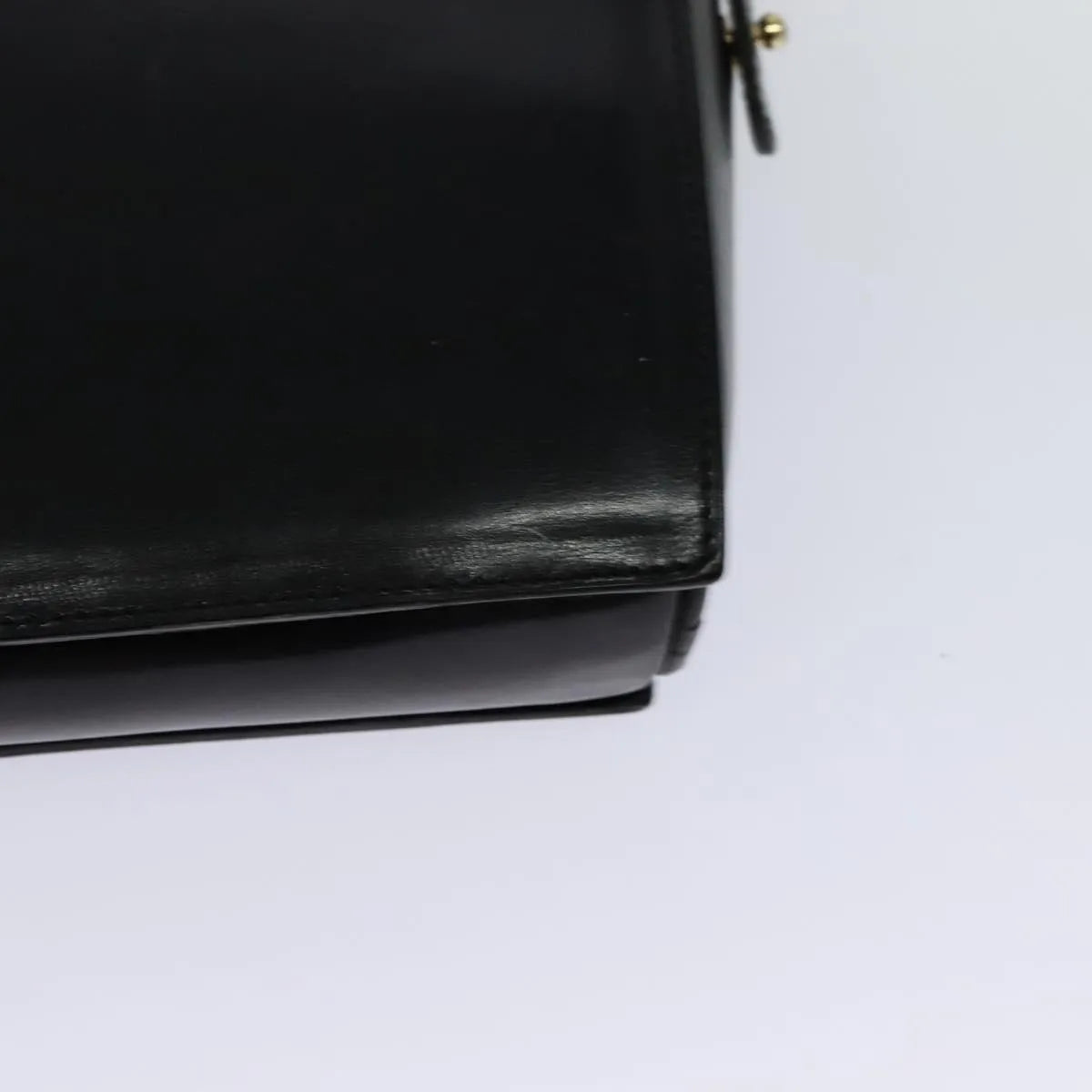 Celine Vintage Leather, Black, Leather, Shoulder Bag