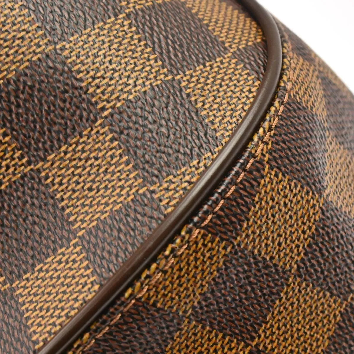 Louis Vuitton Sistina Damier, Brown, Canvas, Shoulder Bag
