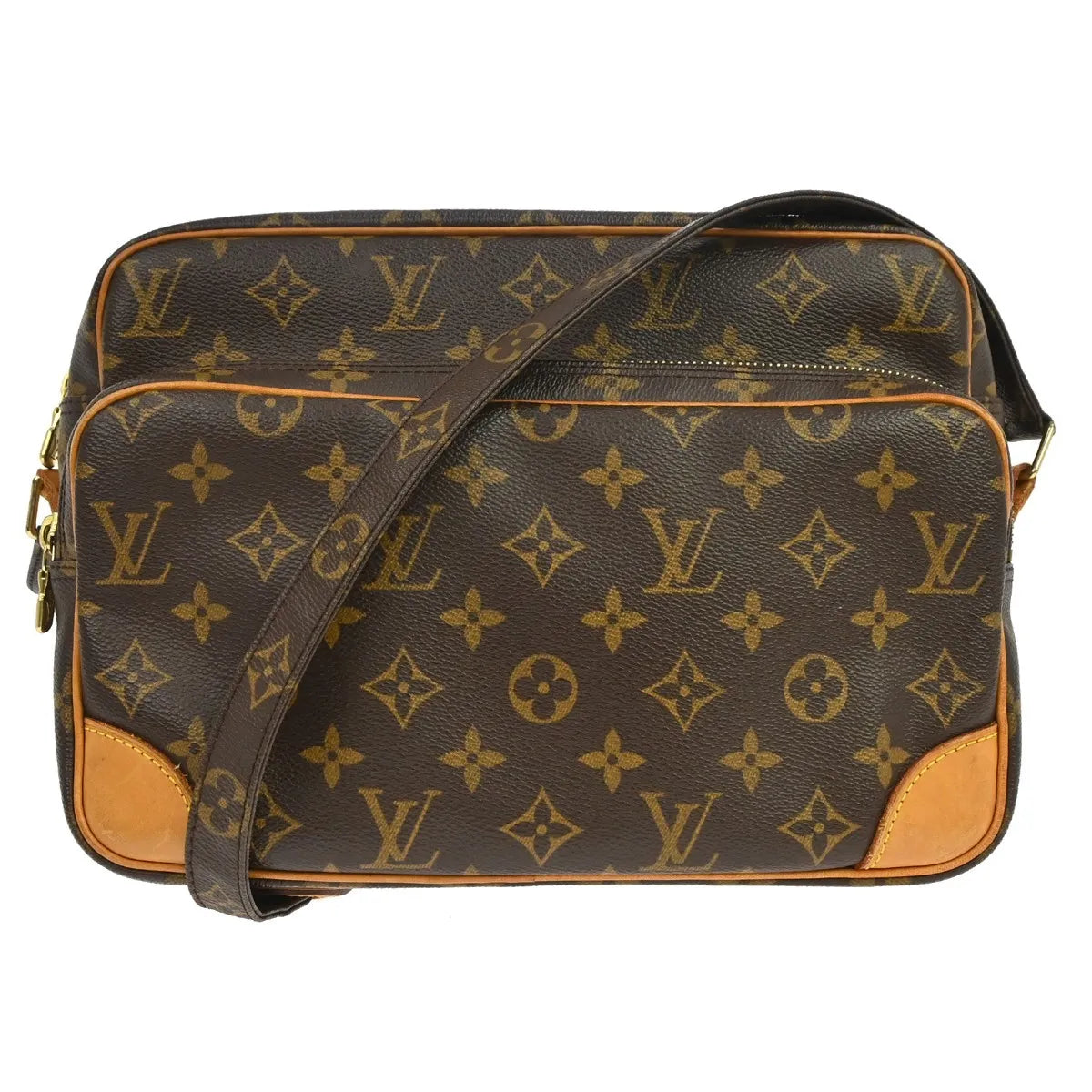 Louis Vuitton Nil Messenger Monogram Canvas, Brown, Canvas, Handbag