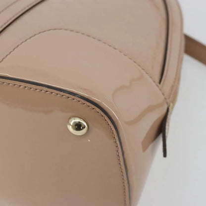 Gucci Nice Top Handle Microguccissima Patent, Beige, Patent Leather, Handbag