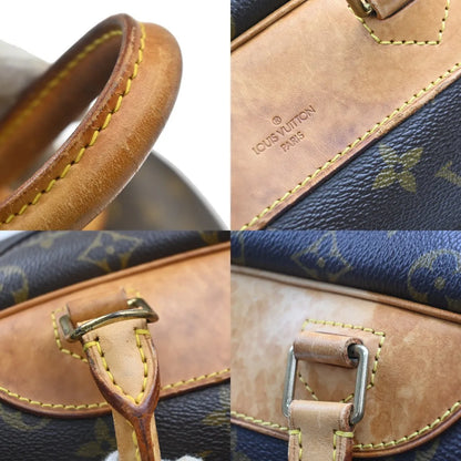Louis Vuitton Deauville Monogram Canvas, Brown, Canvas, Handbag
