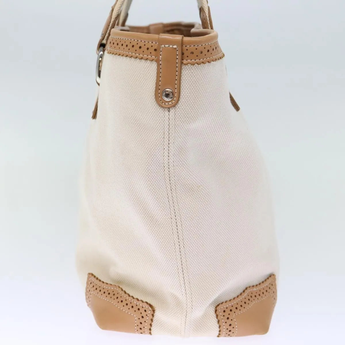 Burberry Blue Label Canvas, Beige, Canvas, Tote Bag