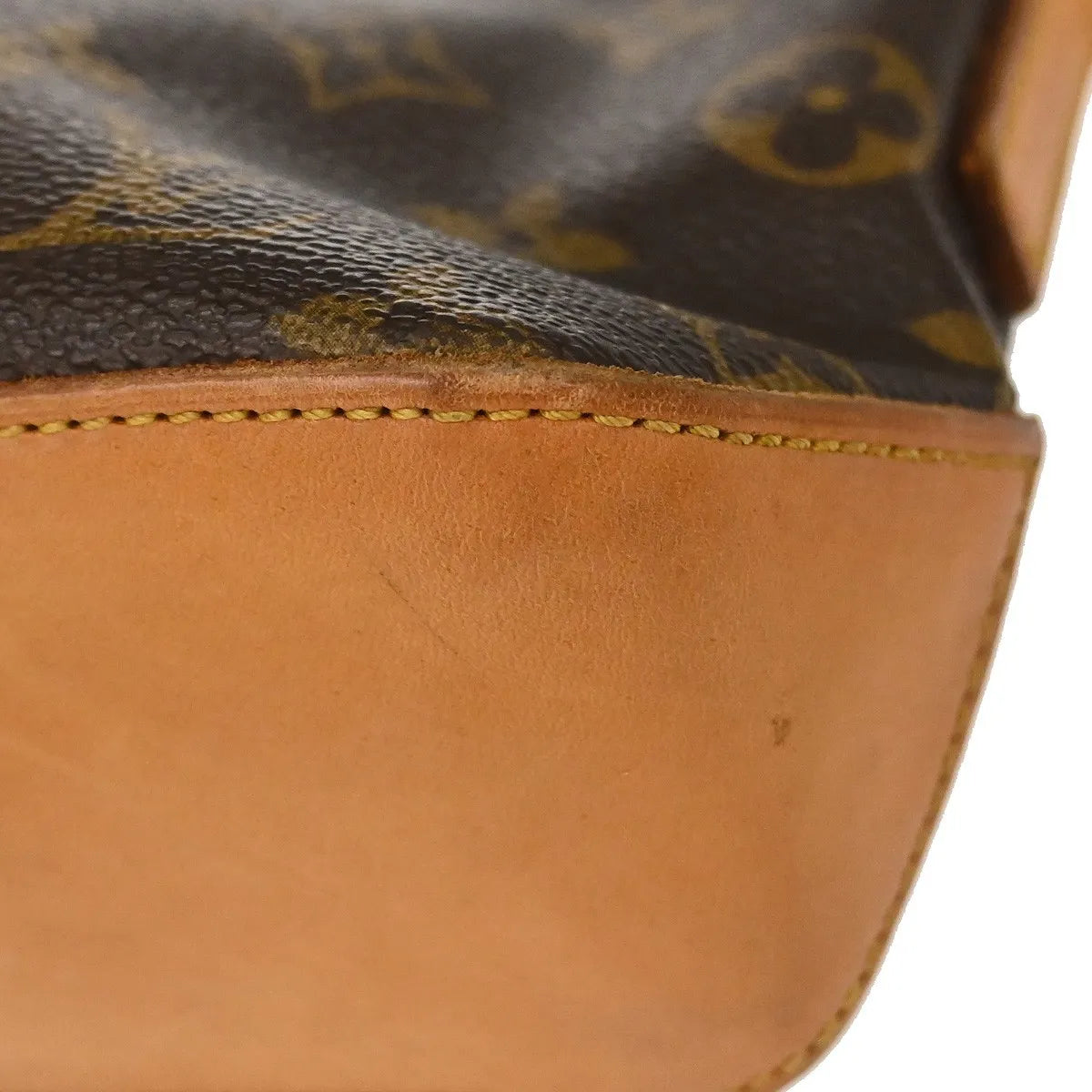 Louis Vuitton Trotteur Monogram Canvas, Brown, Canvas, Shoulder Bag