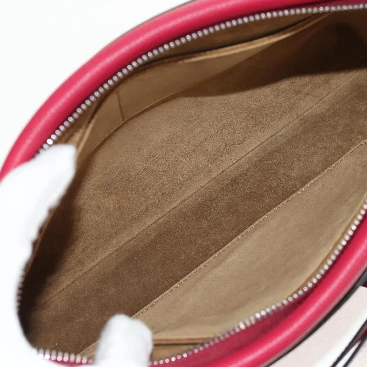 Loewe Missy Leather, Red, Leather, Shoulder Bag