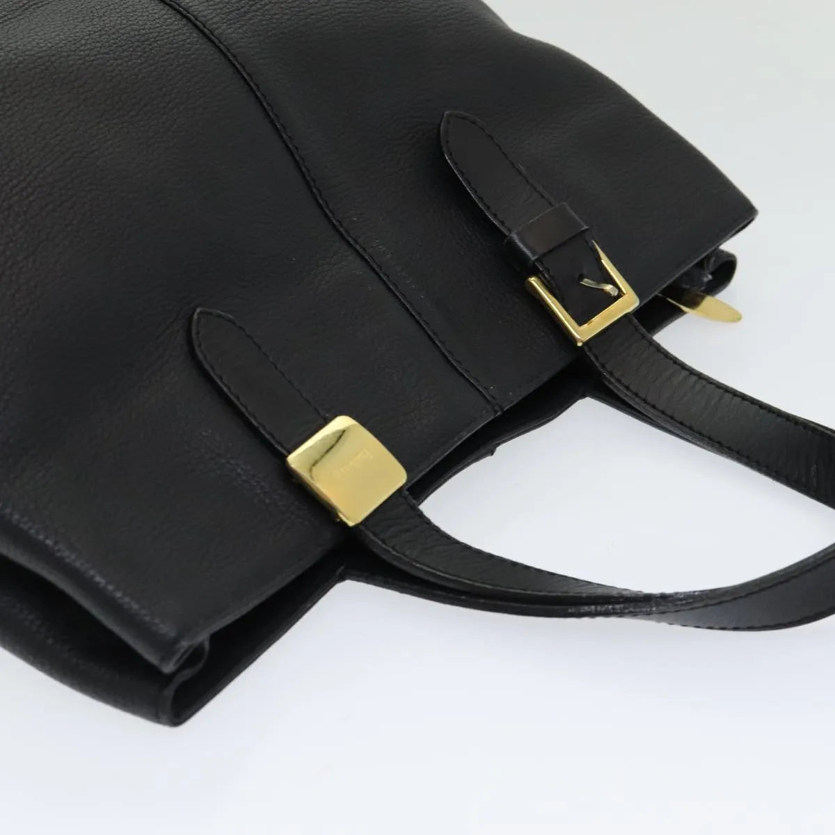 Burberry Vintage Leather, Black, Leather, Handbag