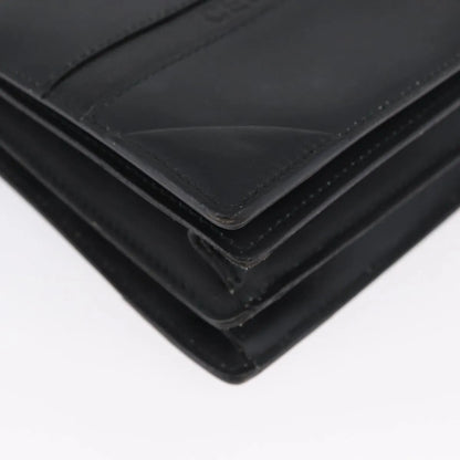 Celine Vintage Leather, Black, Leather, Shoulder Bag