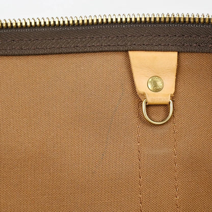 Louis Vuitton Keepall Monogram, Brown, Canvas, Travel Bag