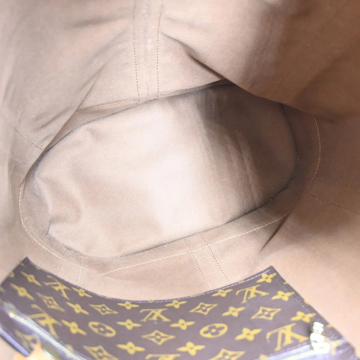 Louis Vuitton Randonnee Monogram Canvas, Brown, Canvas, Shoulder Bag