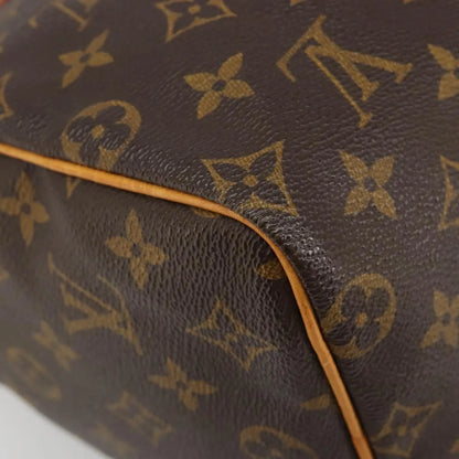 Louis Vuitton Speedy Monogram Canvas, Neutral, Canvas, Handbag