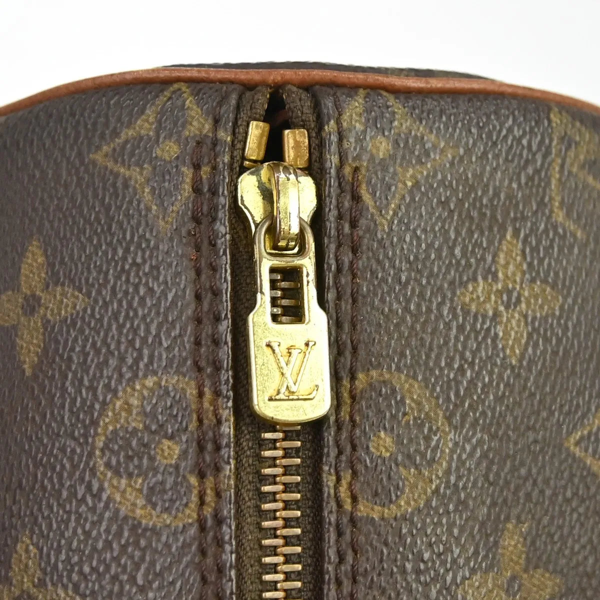 Louis Vuitton Papillon Monogram, Brown, Canvas, Handbag
