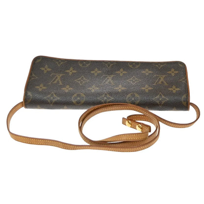Louis Vuitton Twin Monogram, Brown, Canvas, Clutch