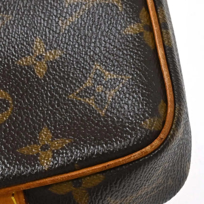 Louis Vuitton Pochette Marly Bandouliere Monogram Canvas, Brown, Canvas, Shoulder Bag