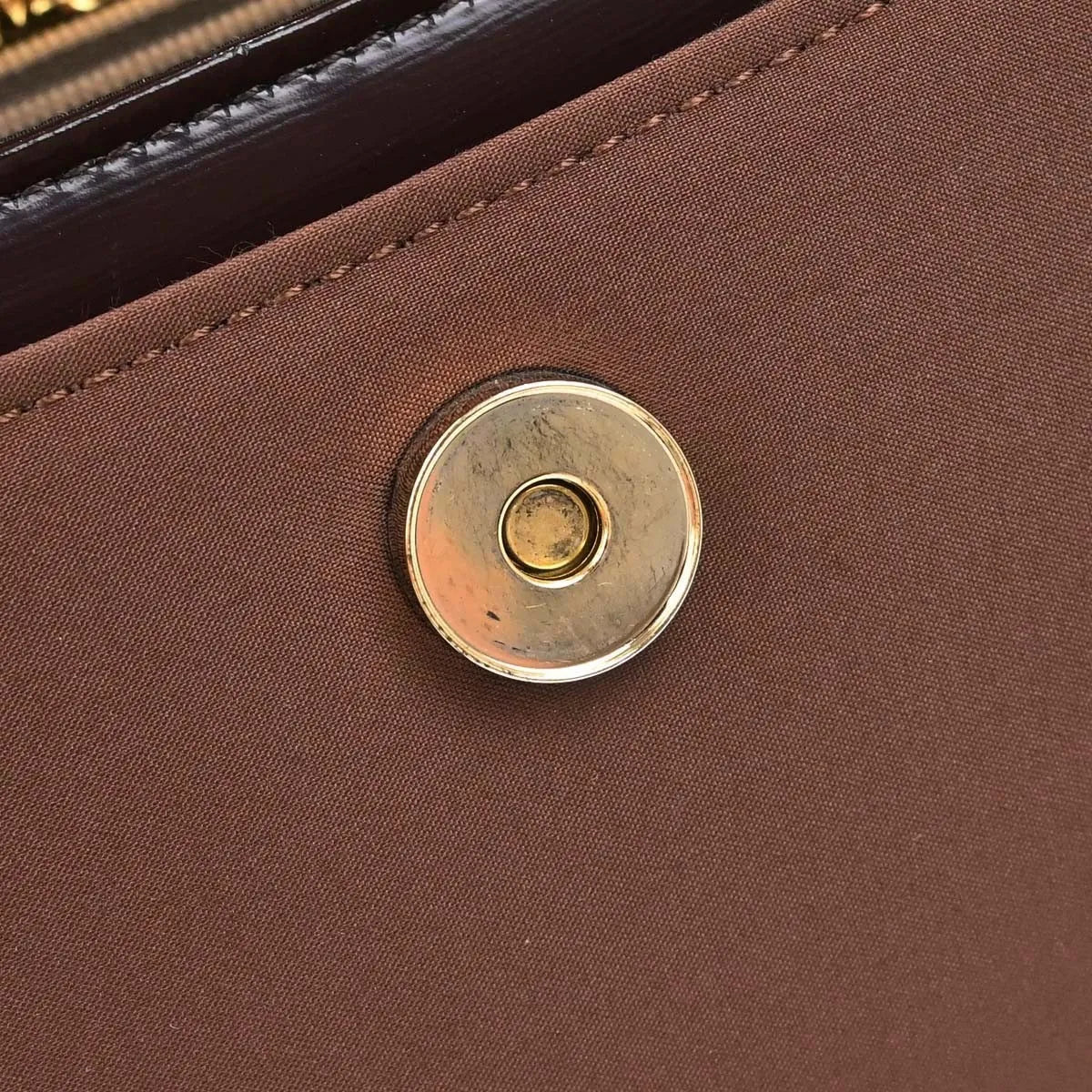 Saint Laurent Vintage Leather, Brown, Leather, Shoulder Bag