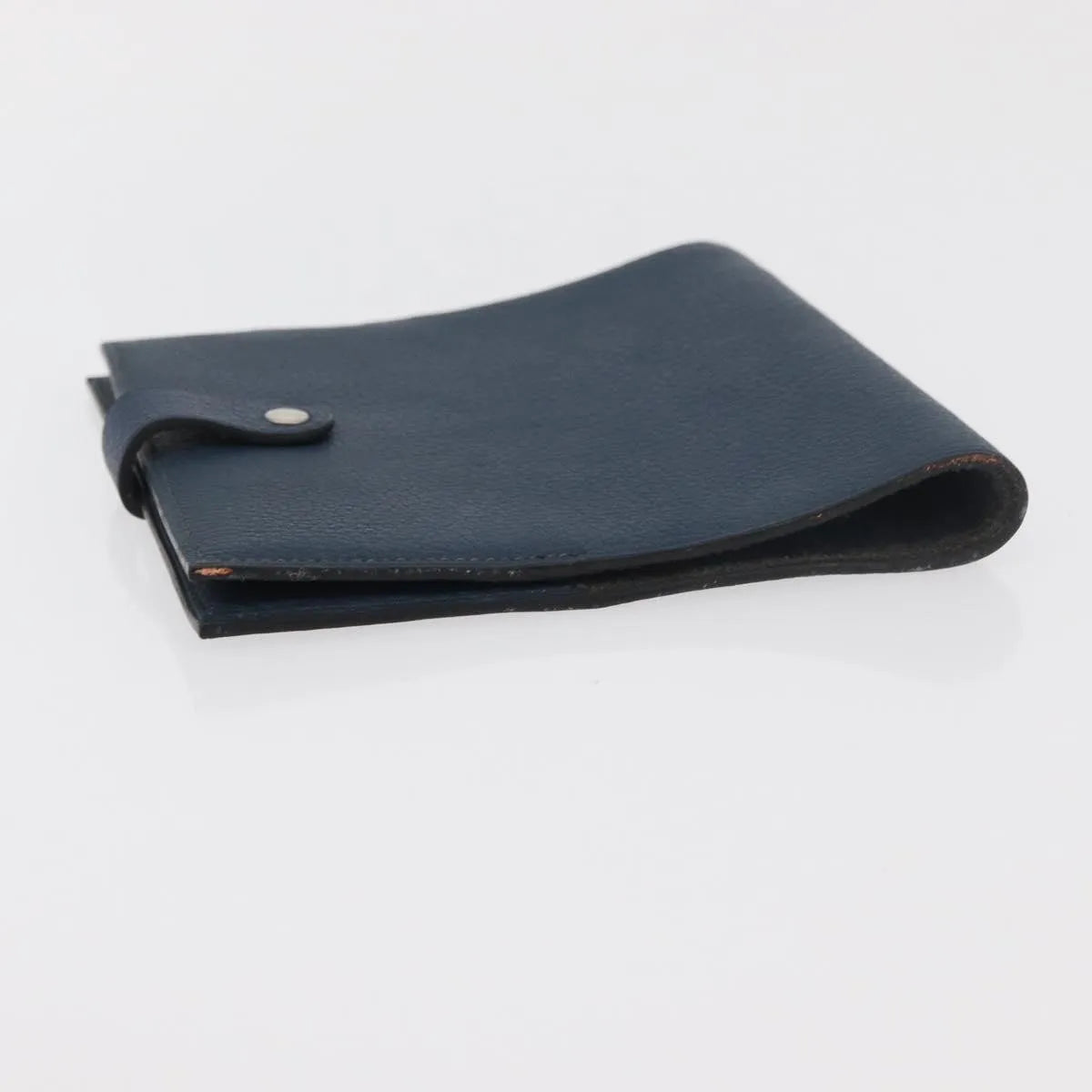 Hermes Agenda Cover Epsom, Navy, Leather, Clutch