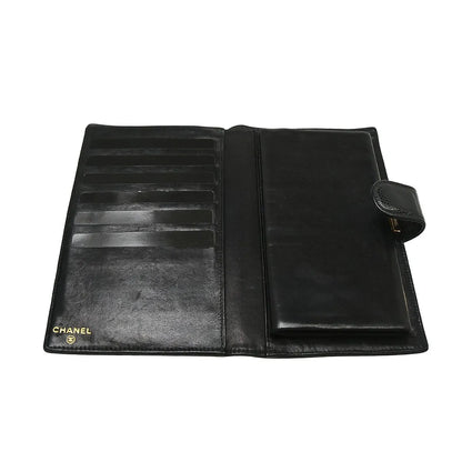 Chanel Timeless CC French Caviar, Black, Leather, Wallet