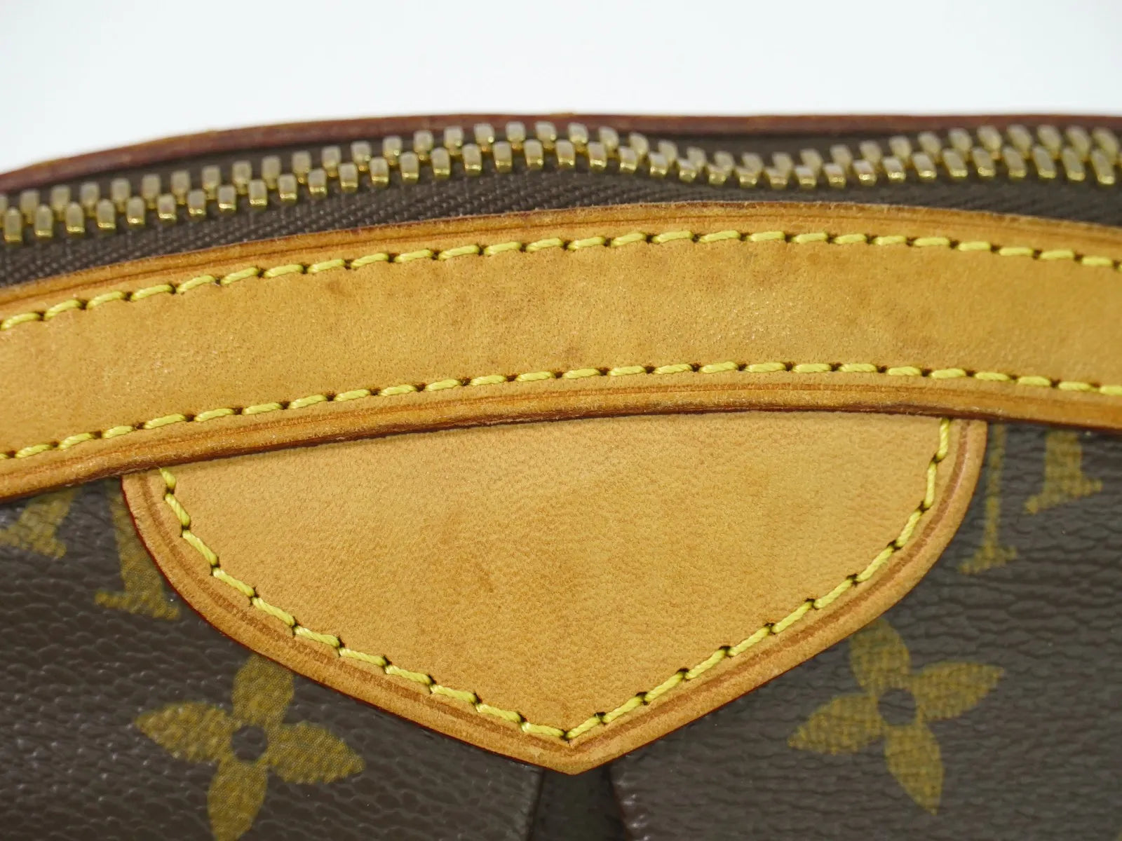 Louis Vuitton Tivoli Monogram Canvas, Brown, Canvas, Handbag