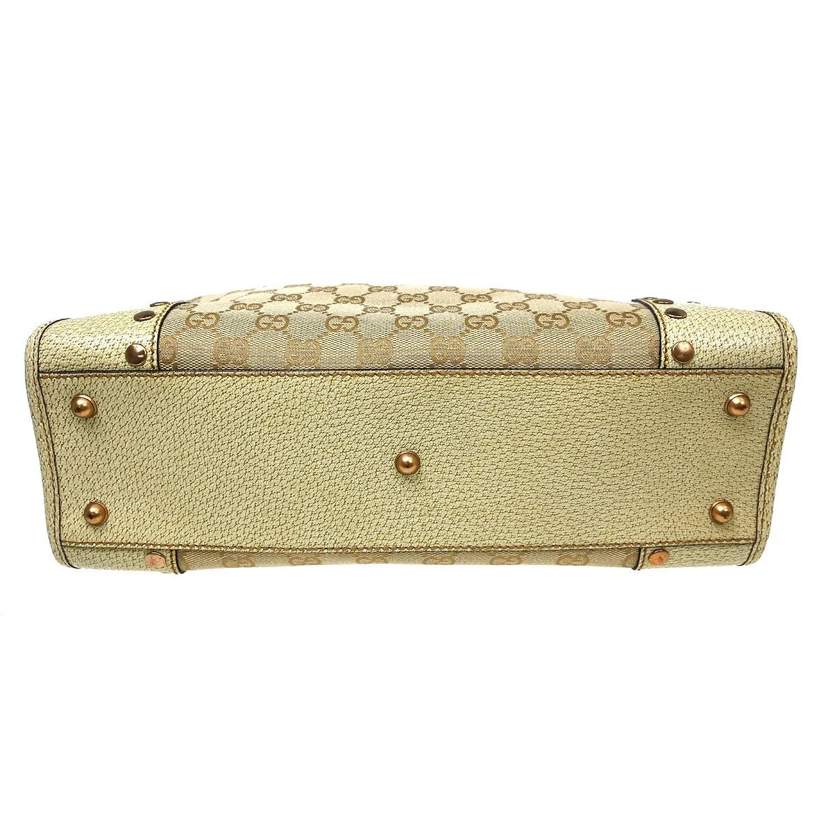 Gucci Miss GG Tote GG Canvas with Leather, Beige, Canvas, Handbag