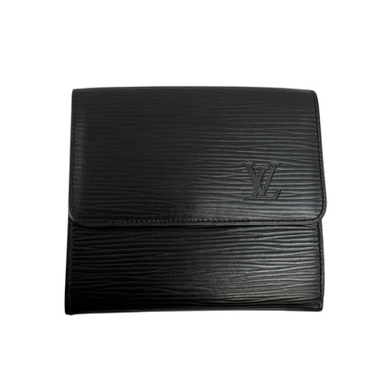 Louis Vuitton Pochette Accessoires Monogram Canvas, Black, Leather, Wallet