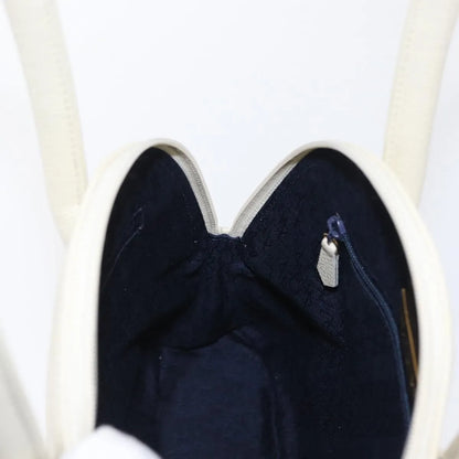 Saint Laurent Vintage handbag Leather, White, Leather, Handbag
