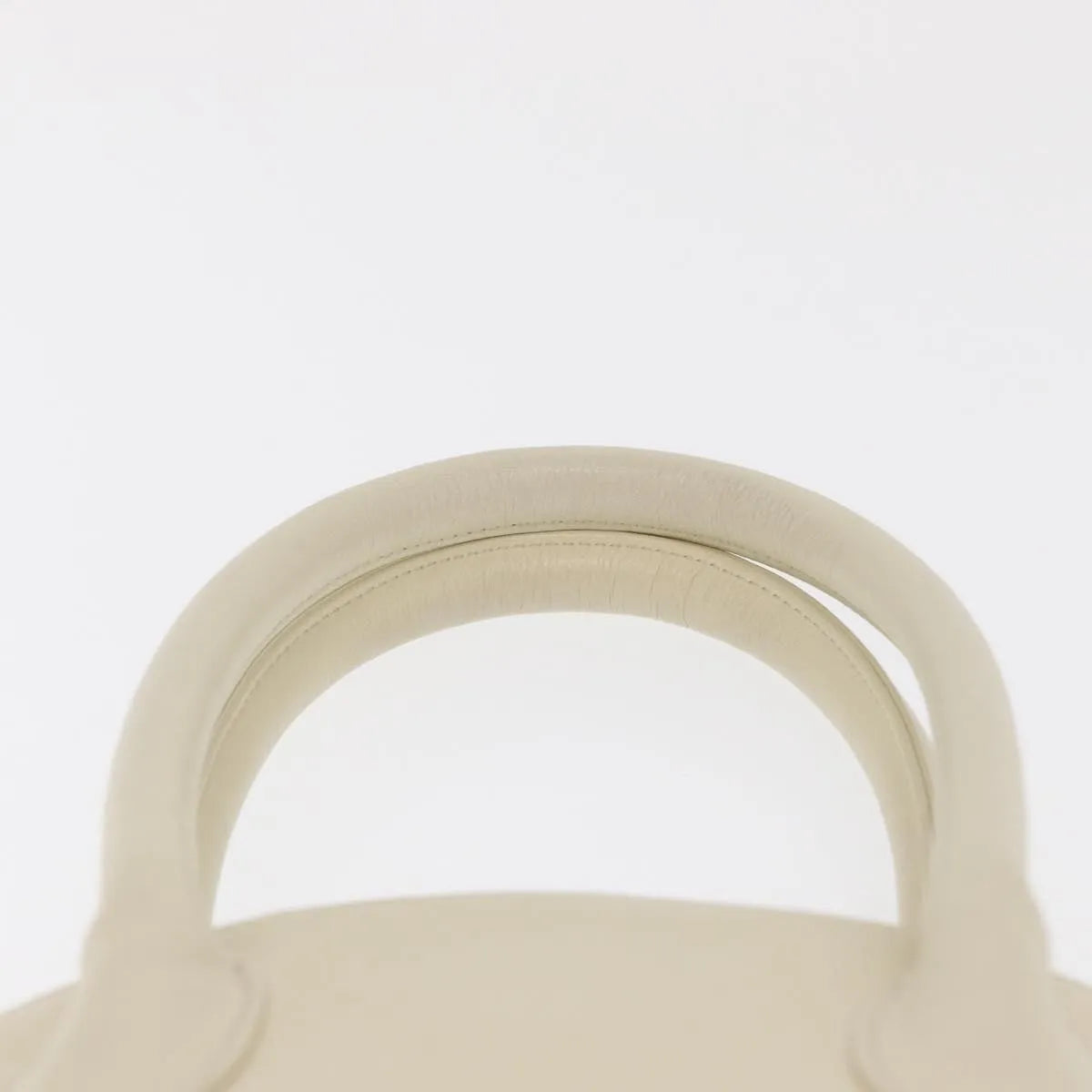 Saint Laurent Vintage handbag Leather, White, Leather, Handbag