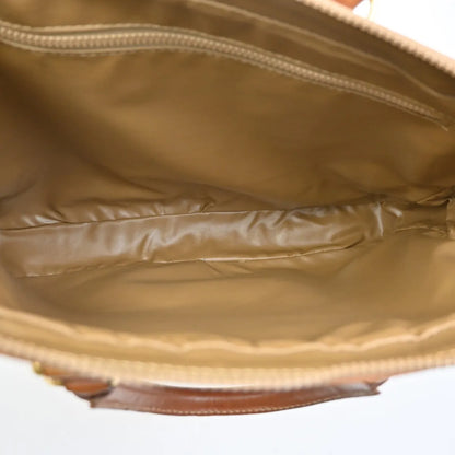 Celine Macadam Canvas and leather, Brown, Canvas, Briefcase