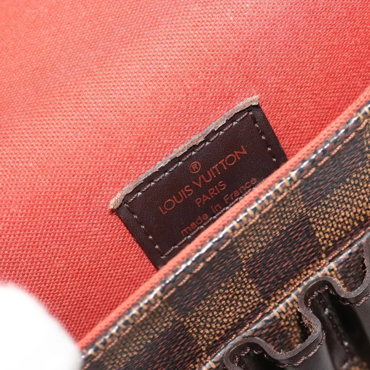 Louis Vuitton Portobello Messenger Damier, Brown, Canvas, Shoulder Bag