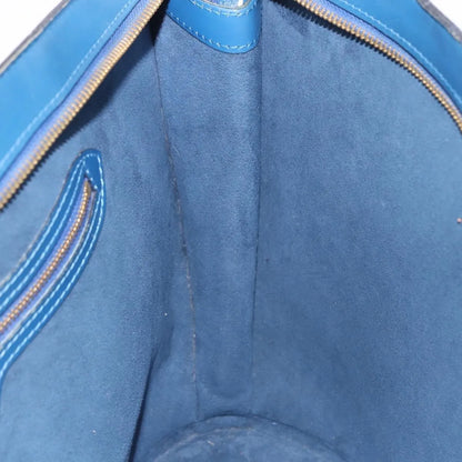 Louis Vuitton Saint Jacques Epi, Blue, Leather, Shoulder Bag