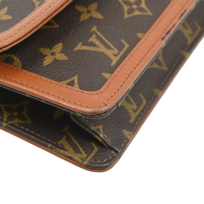 Louis Vuitton Dame Pochette Monogram Canvas, Brown, Canvas, Clutch