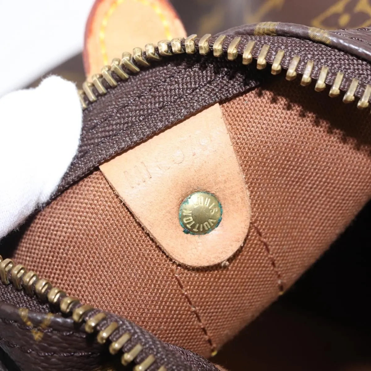 Louis Vuitton Keepall Monogram, Brown, Canvas, Travel Bag
