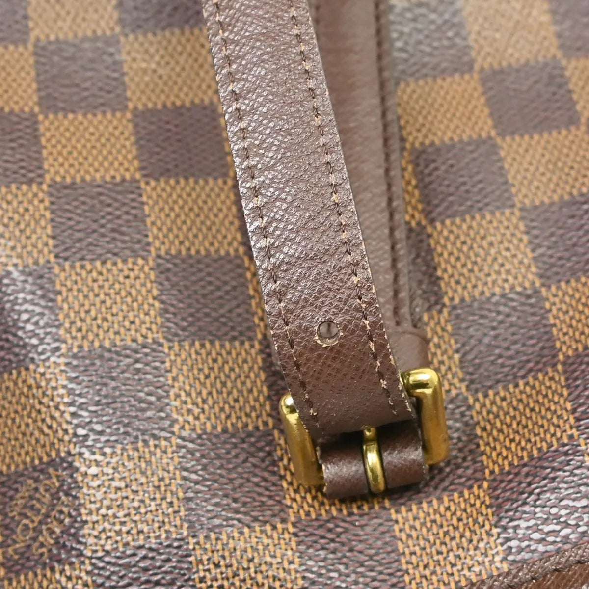 Louis Vuitton Marais Damier, Brown, Canvas, Tote Bag