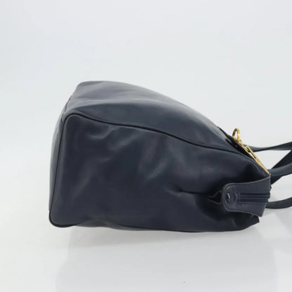 Christian Dior Vintage Leather, Navy, Leather, Handbag