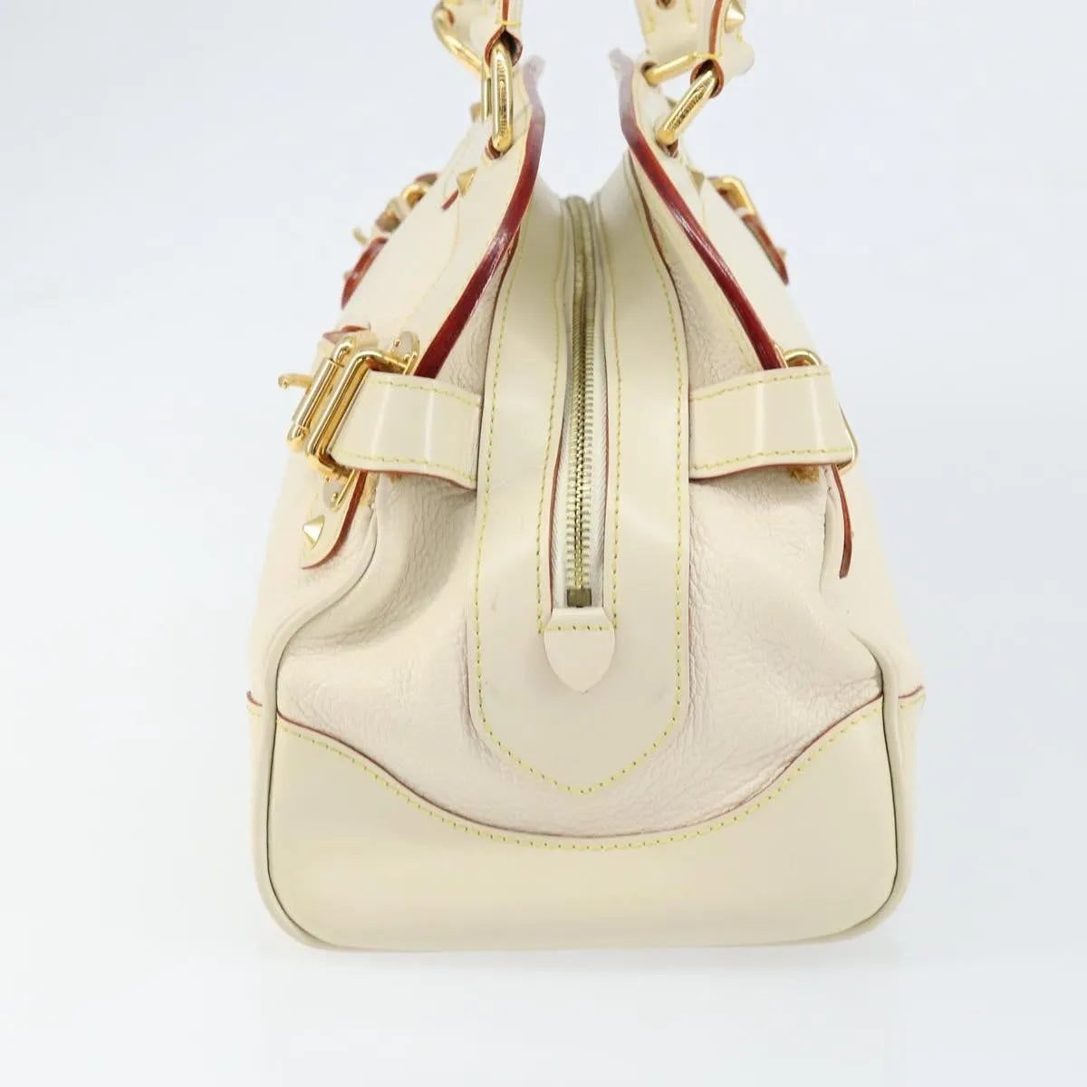 Louis Vuitton Suhali Le Radieux Leather, White, Leather, Handbag