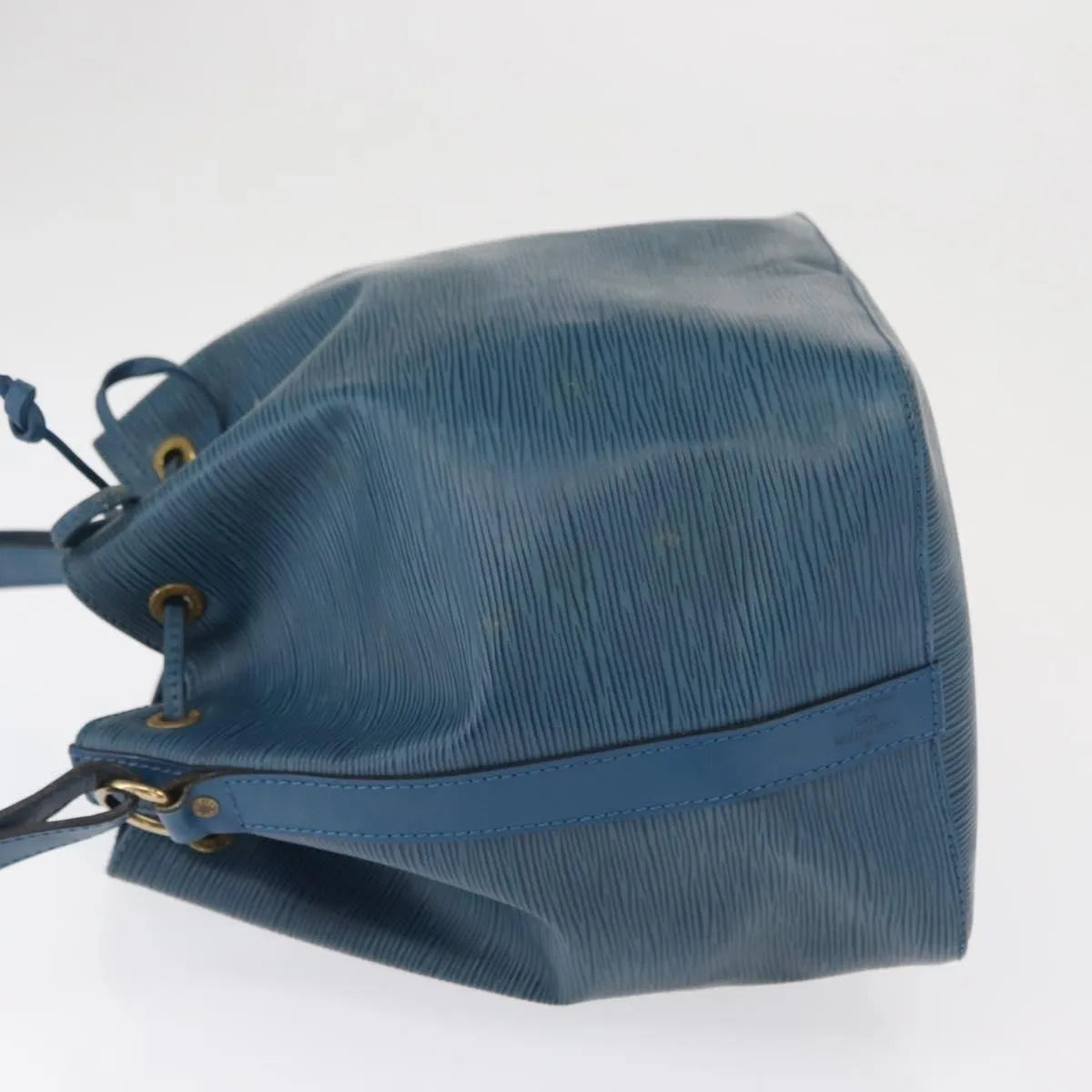 Louis Vuitton Petit Noe Epi Leather, Blue, Leather, Shoulder Bag