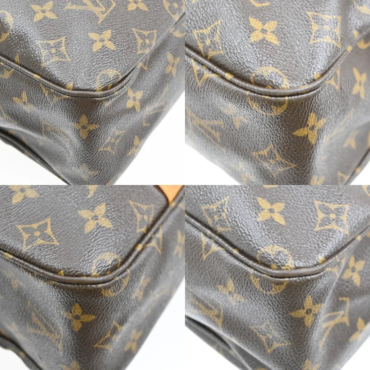 Louis Vuitton Sac Bosphore Monogram Canvas, Brown, Leather, Briefcase