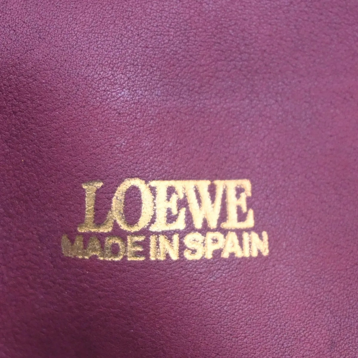 Loewe Amazona Suede, Red, Suede, Handbag