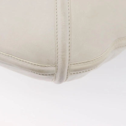 Loewe Anagram Leather, White, Leather, Shoulder Bag