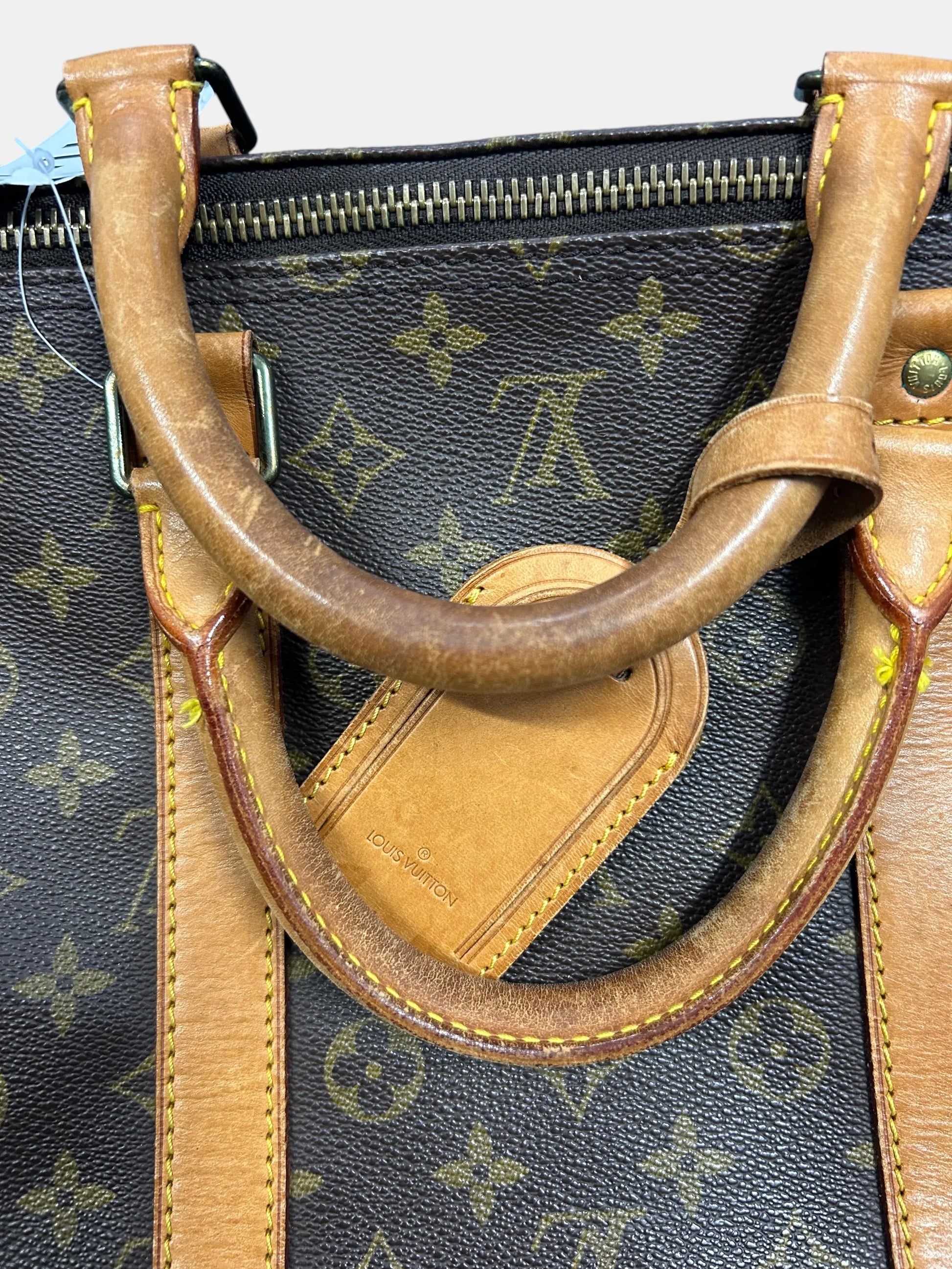 Louis Vuitton Keepall Monogram Canvas, Brown, Canvas, Travel Bag