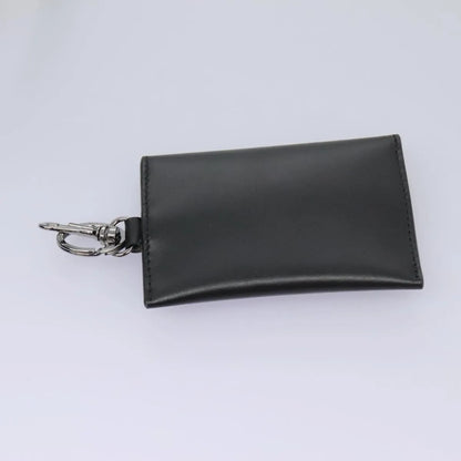 Versace La Greca Leather, Black, Leather, Shoulder Bag
