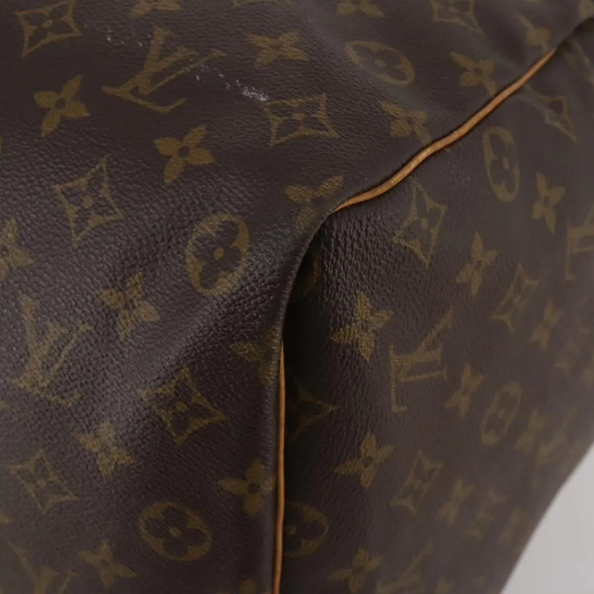 Louis Vuitton Keepall Monogram, Brown, Canvas, Travel Bag