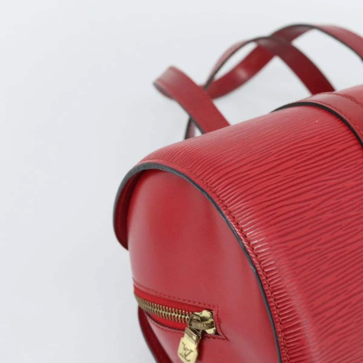 Louis Vuitton Soufflot Epi Leather, Red, Leather, Handbag