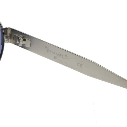Chanel CHANEL Logo Sunglasses Eye Wear Plastic, Blue, Metal, Sunglasses
