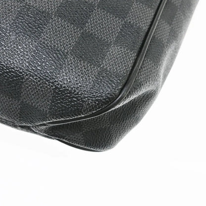 Louis Vuitton Bastille Damier, Black, Canvas, Shoulder Bag