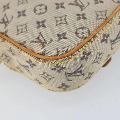 Louis Vuitton Juliette Mini Lin, Blue, Canvas, Shoulder Bag