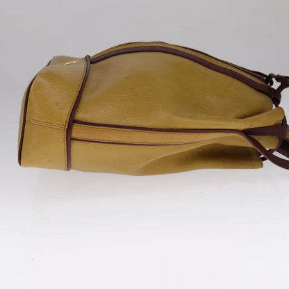 cartier Must de Cartier seau Leather, Yellow, Leather, Shoulder Bag