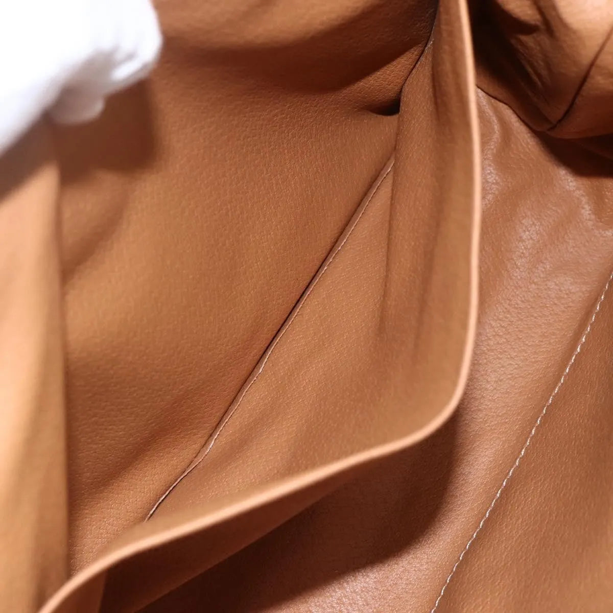Celine Macadam Pochette Canvas, Brown, Canvas, Clutch
