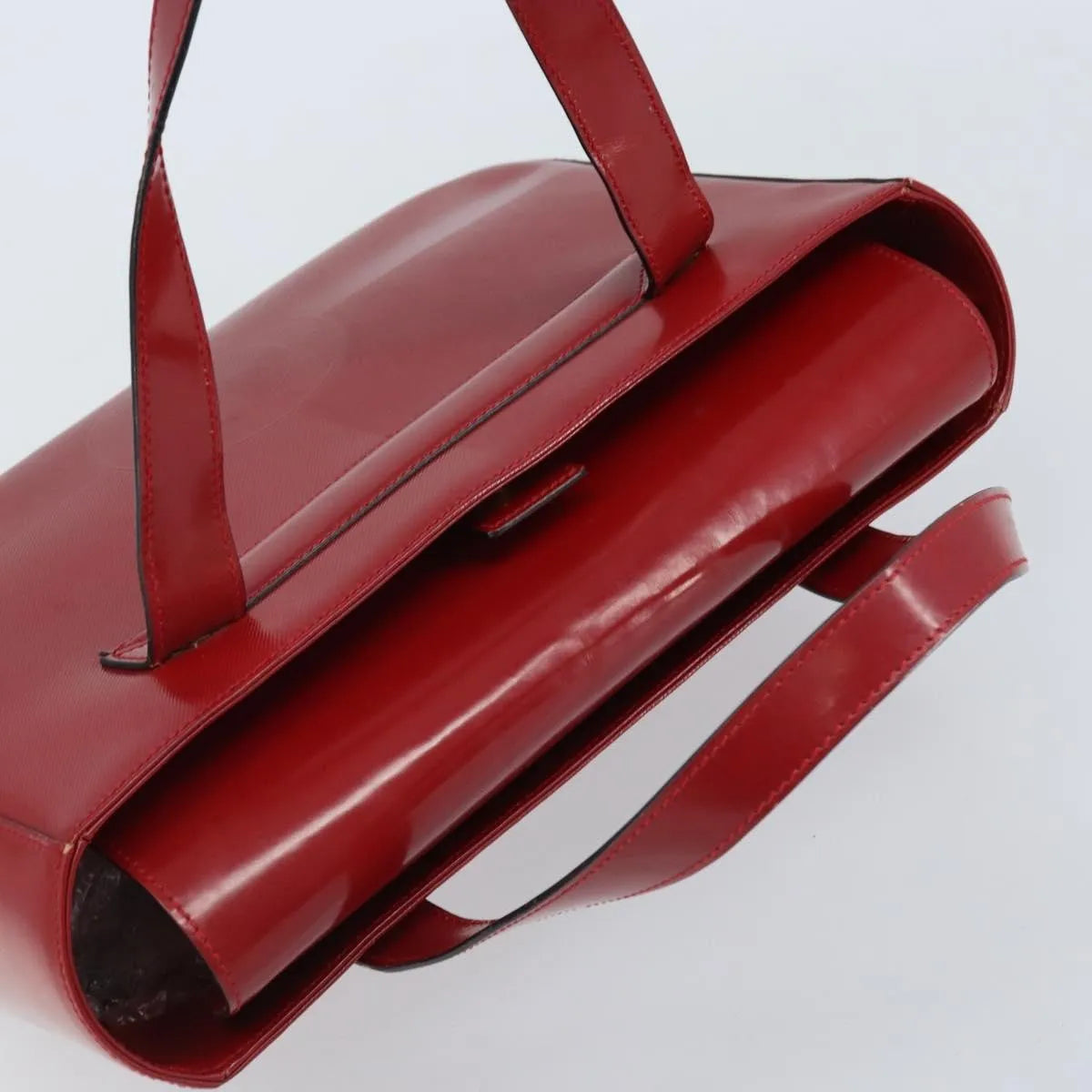 Celine vintage Leather, Red, Leather, Handbag